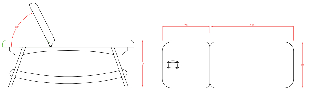 SPA table Delto: Measurements